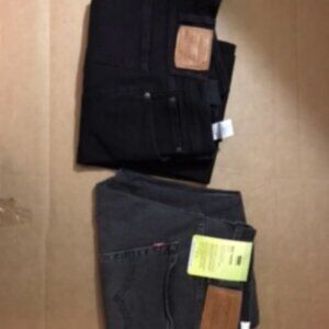 Levi’s 502 Black Stretch Taper Jeans Men’s Size 38x30 Brand New & worn once Pair